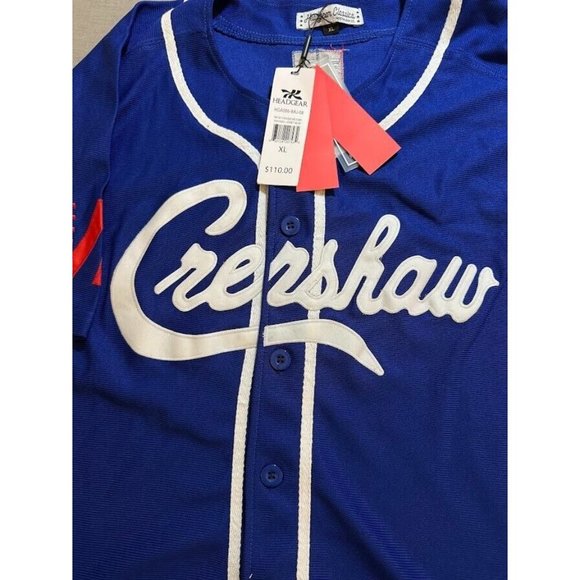 Crenshaw Victory Lap 2018 Nipsy Hustle Baseball Jersey XL Blue‎ Short Sleeve. - Picture 2 of 13